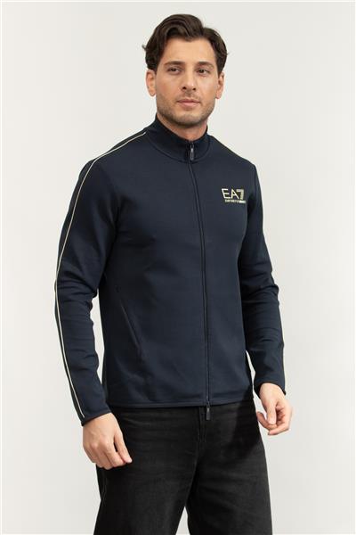 EA7 Erkek Fermuarlı Sweatshirt