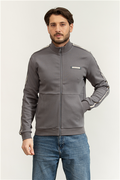 EA7 Erkek Fermuarlı Sweatshirt