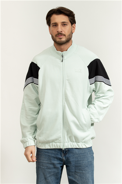 EA7 Erkek Fermuarlı Sweatshirt