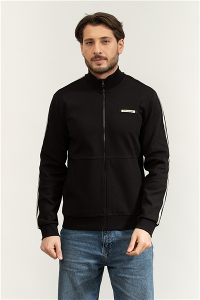 EA7 Erkek Fermuarlı Sweatshirt