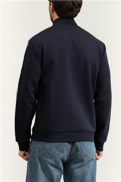 EA7 Erkek Fermuarlı Sweatshirt