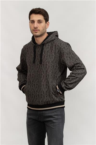 EA7 Erkek Kapüşonlu Sweatshirt