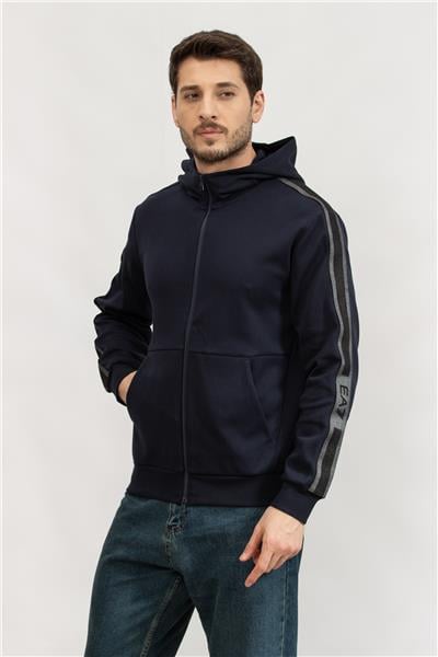 EA7 Erkek Kapüşonlu Sweatshirt
