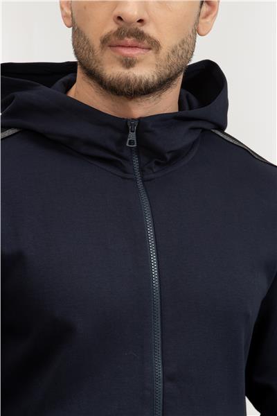 EA7 Erkek Kapüşonlu Sweatshirt