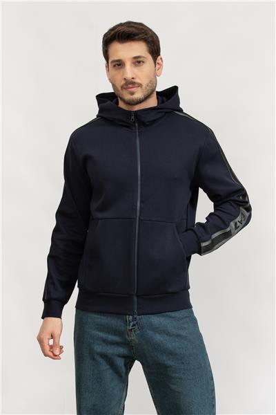 EA7 Erkek Kapüşonlu Sweatshirt