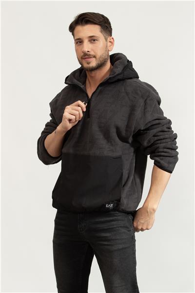 EA7 Erkek Kapüşonlu Sweatshirt