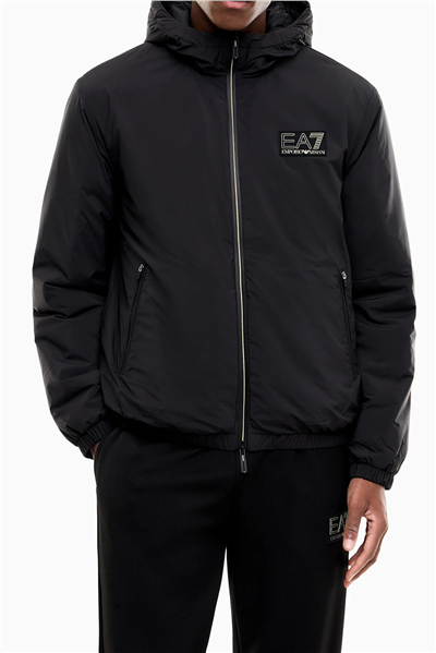 EA7 Erkek Mont Siyah