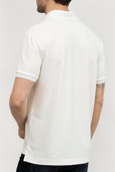 EA7 Erkek Polo Yaka T-Shirt Beyaz