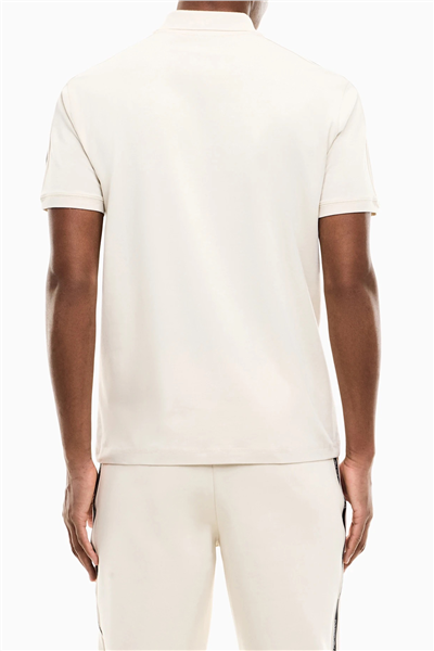 EA7 Erkek Polo Yaka T-Shirt Bej