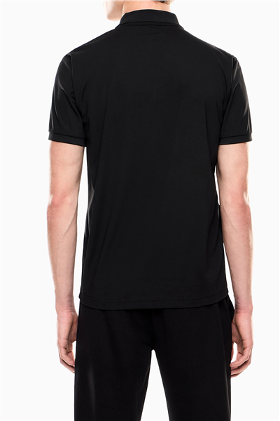 EA7 Erkek Polo Yaka T-Shirt Siyah