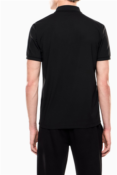 EA7 Erkek Polo Yaka T-Shirt Siyah