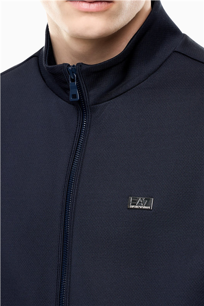 EA7 Erkek Sweatshirt Mavi