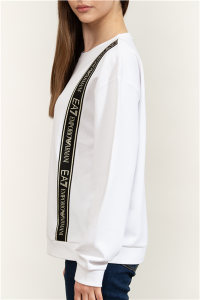 EA7 Kadın Bisiklet Yaka Sweatshirt