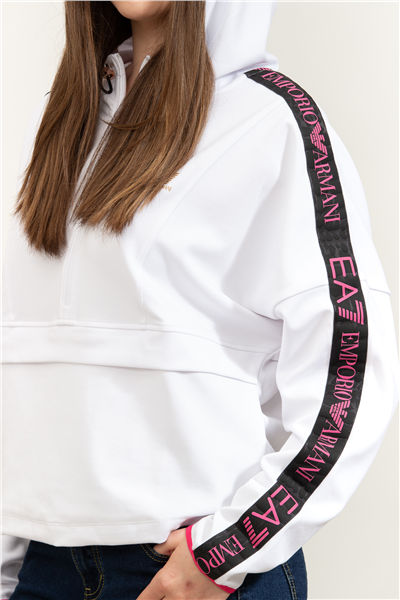 EA7 Kadın Bisiklet Yaka Sweatshirt