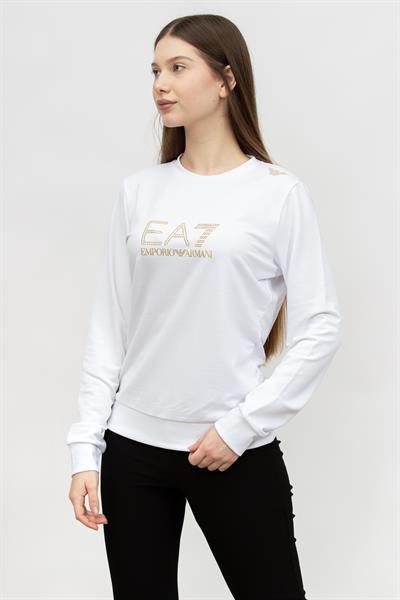 EA7 Kadın Bisiklet Yaka Sweatshirt
