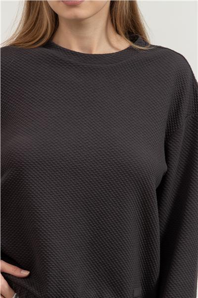 EA7 Kadın Bisiklet Yaka Sweatshirt