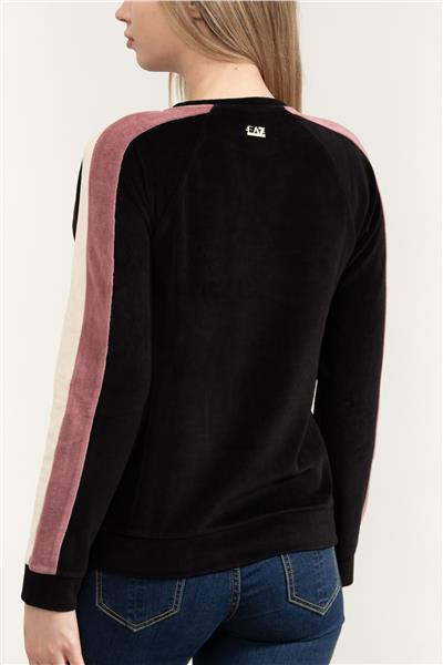 EA7 Kadın Bisiklet Yaka Sweatshirt