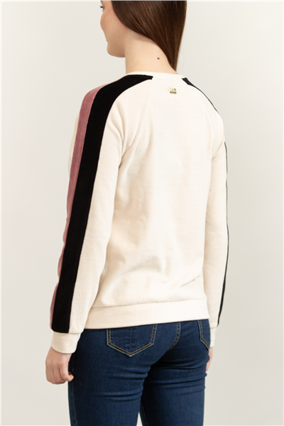 EA7 Kadın Bisiklet Yaka Sweatshirt