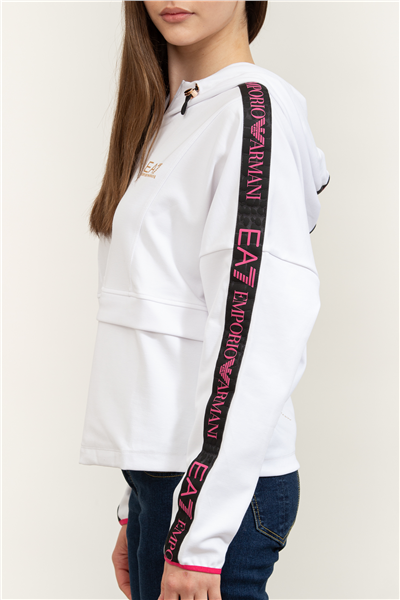 EA7 Kadın Bisiklet Yaka Sweatshirt