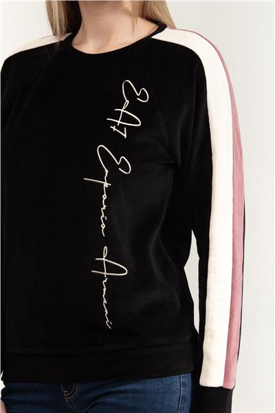 EA7 Kadın Bisiklet Yaka Sweatshirt