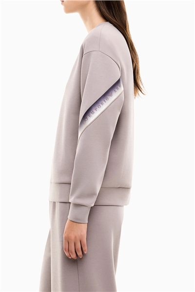 EA7 Kadın Bisiklet Yaka Sweatshirt