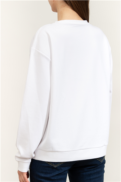 EA7 Kadın Bisiklet Yaka Sweatshirt