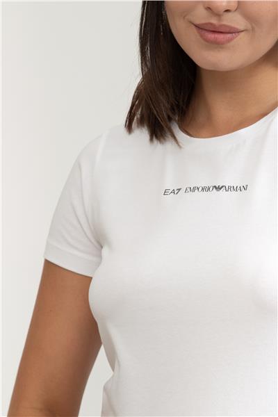 EA7 Kadın Bisiklet Yaka T-Shirt