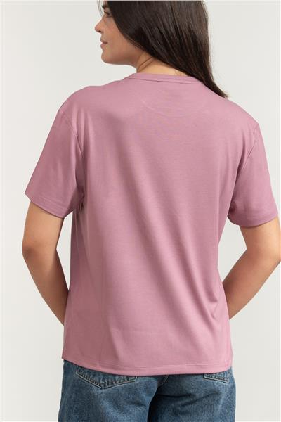 EA7 Kadın Bisiklet Yaka T-Shirt
