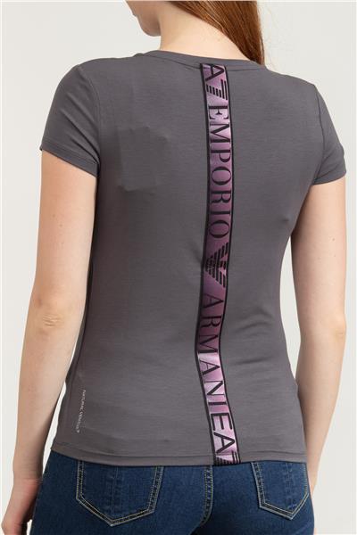 EA7 Kadın Bisiklet Yaka T-Shirt