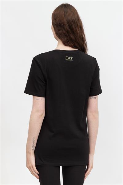 EA7 Kadın Bisiklet Yaka T-Shirt