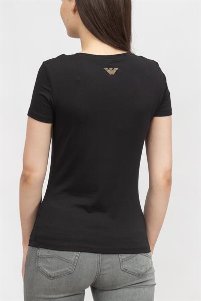 EA7 Kadın Bisiklet Yaka T-Shirt