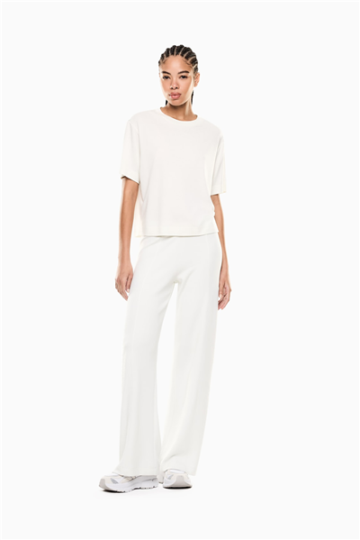 EA7 Kadın Bisiklet Yaka T-Shirt