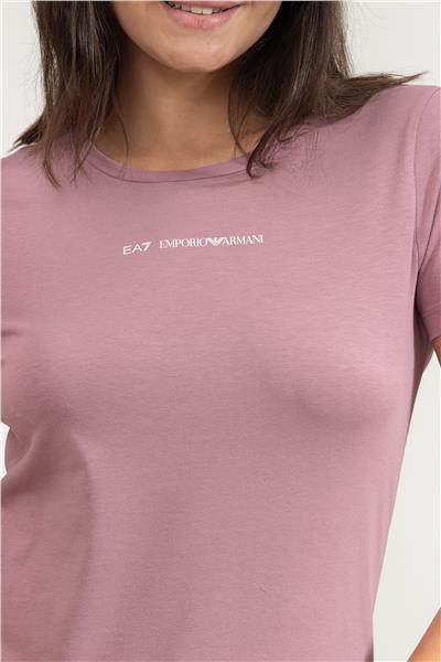 EA7 Kadın Bisiklet Yaka T-Shirt