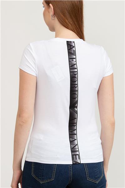 EA7 Kadın Bisiklet Yaka T-Shirt