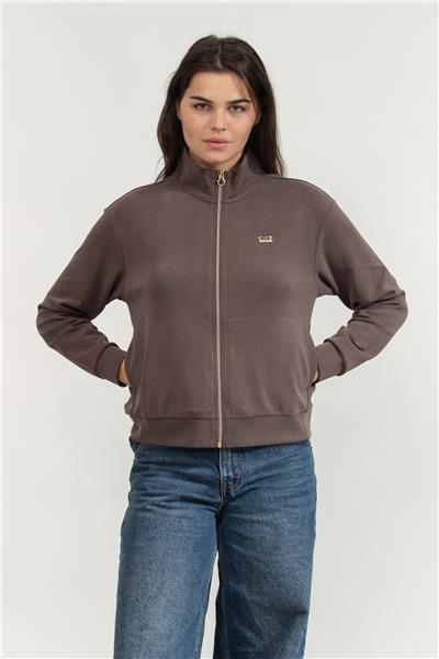 EA7 Kadın Fermuarlı Sweatshirt