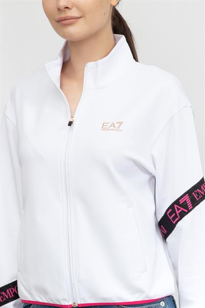 EA7 Kadın Fermuarlı Sweatshirt