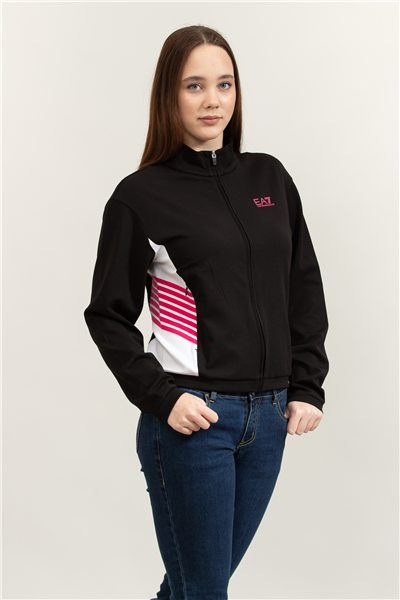 EA7 Kadın Fermuarlı Sweatshirt