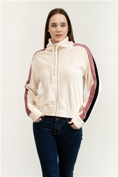 EA7 Kadın Fermuarlı Sweatshirt