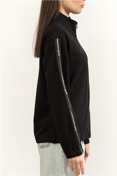 EA7 Kadın Fermuarlı Sweatshirt