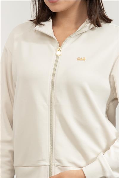EA7 Kadın Fermuarlı Sweatshirt