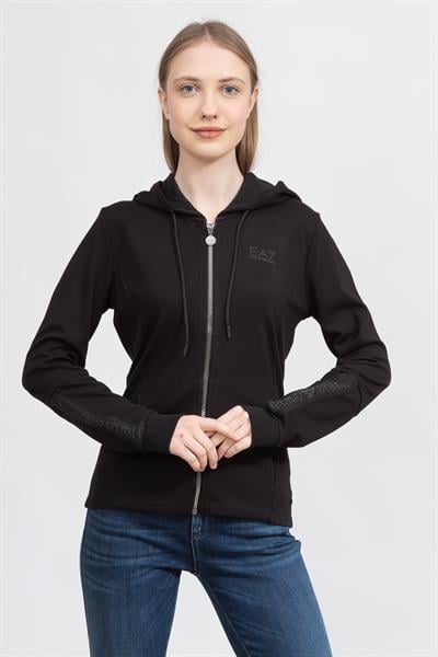 EA7 Kadın Fermuarlı Sweatshirt