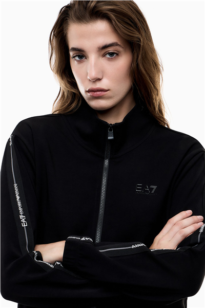 EA7 Kadın Fermuarlı Sweatshirt