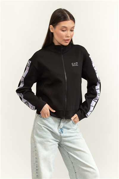 EA7 Kadın Fermuarlı Sweatshirt