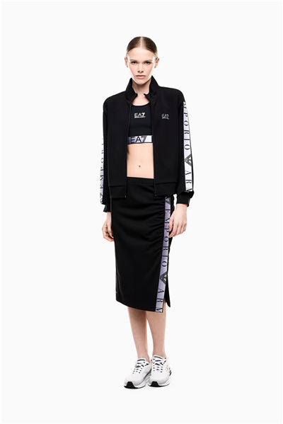 EA7 Kadın Fermuarlı Sweatshirt