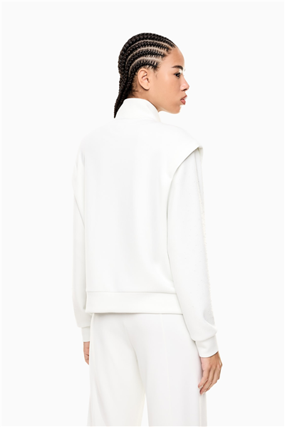 EA7 Kadın Fermuarlı Sweatshirt