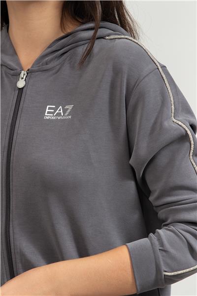 EA7 Kadın Fermuarlı Sweatshirt