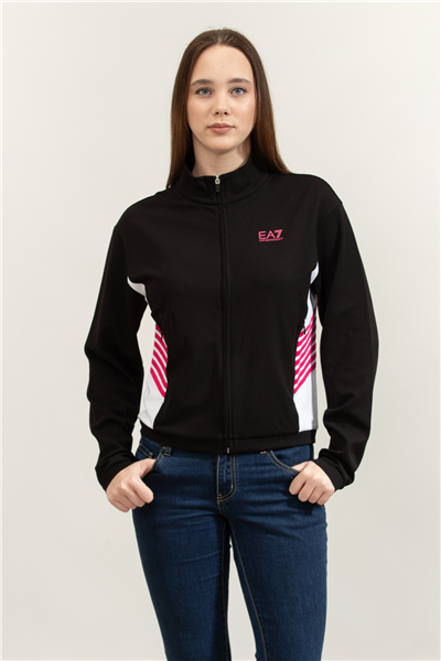 EA7 Kadın Fermuarlı Sweatshirt