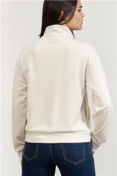 EA7 Kadın Fermuarlı Sweatshirt