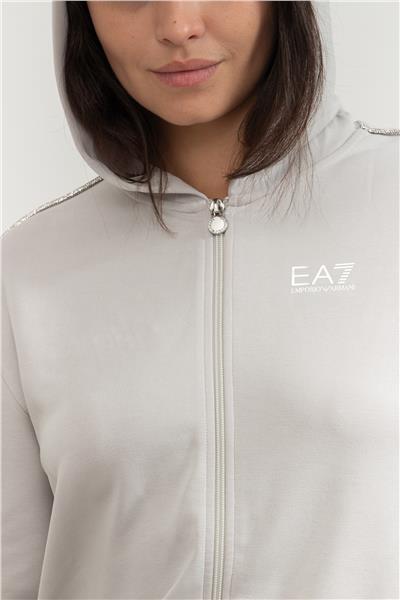 EA7 Kadın Fermuarlı Sweatshirt