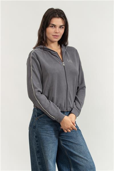EA7 Kadın Fermuarlı Sweatshirt